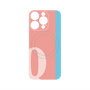 プレミアムパネル with MagSafe［ オリジナル - initial color line - Q pink ］