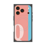 プレミアムパネル with MagSafe［ オリジナル - initial color line - Q pink ］