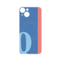 プレミアムパネル with MagSafe［ オリジナル - initial color line - Q blue ］