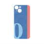 プレミアムパネル with MagSafe［ オリジナル - initial color line - Q blue ］