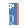 プレミアムパネル with MagSafe［ オリジナル - initial color line - Q blue ］