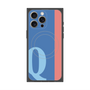プレミアムパネル with MagSafe［ オリジナル - initial color line - Q blue ］