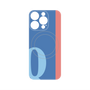 プレミアムパネル with MagSafe［ オリジナル - initial color line - Q blue ］