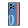 プレミアムパネル with MagSafe［ オリジナル - initial color line - Q blue ］