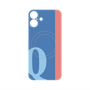 プレミアムパネル with MagSafe［ オリジナル - initial color line - Q blue ］