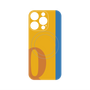 プレミアムパネル with MagSafe［ オリジナル - initial color line - Q orange ］