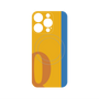 プレミアムパネル with MagSafe［ オリジナル - initial color line - Q orange ］