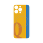 プレミアムパネル with MagSafe［ オリジナル - initial color line - Q orange ］