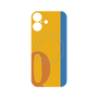 プレミアムパネル with MagSafe［ オリジナル - initial color line - Q orange ］
