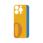プレミアムパネル with MagSafe［ オリジナル - initial color line - Q orange ］