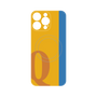 プレミアムパネル with MagSafe［ オリジナル - initial color line - Q orange ］
