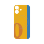 プレミアムパネル with MagSafe［ オリジナル - initial color line - Q orange ］