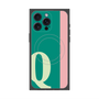 プレミアムパネル with MagSafe［ オリジナル - initial color line - Q green ］