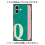 プレミアムパネル with MagSafe［ オリジナル - initial color line - Q green ］