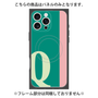 プレミアムパネル with MagSafe［ オリジナル - initial color line - Q green ］