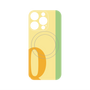 プレミアムパネル with MagSafe［ オリジナル - initial color line - Q yellow ］