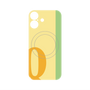 プレミアムパネル with MagSafe［ オリジナル - initial color line - Q yellow ］