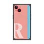 プレミアムパネル with MagSafe［ オリジナル - initial color line - R pink ］