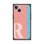 プレミアムパネル with MagSafe［ オリジナル - initial color line - R pink ］
