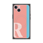 プレミアムパネル with MagSafe［ オリジナル - initial color line - R pink ］