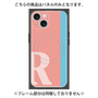 プレミアムパネル with MagSafe［ オリジナル - initial color line - R pink ］