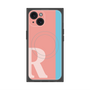 プレミアムパネル with MagSafe［ オリジナル - initial color line - R pink ］