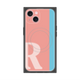 プレミアムパネル with MagSafe［ オリジナル - initial color line - R pink ］