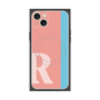 プレミアムパネル with MagSafe［ オリジナル - initial color line - R pink ］