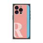 プレミアムパネル with MagSafe［ オリジナル - initial color line - R pink ］