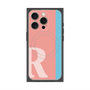 プレミアムパネル with MagSafe［ オリジナル - initial color line - R pink ］