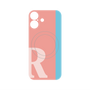 プレミアムパネル with MagSafe［ オリジナル - initial color line - R pink ］