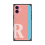 プレミアムパネル with MagSafe［ オリジナル - initial color line - R pink ］