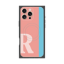 プレミアムパネル with MagSafe［ オリジナル - initial color line - R pink ］