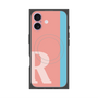 プレミアムパネル with MagSafe［ オリジナル - initial color line - R pink ］