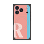 プレミアムパネル with MagSafe［ オリジナル - initial color line - R pink ］