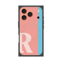 プレミアムパネル with MagSafe［ オリジナル - initial color line - R pink ］