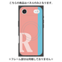 プレミアムパネル with MagSafe［ オリジナル - initial color line - R pink ］