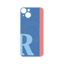 プレミアムパネル with MagSafe［ オリジナル - initial color line - R blue ］