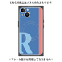 プレミアムパネル with MagSafe［ オリジナル - initial color line - R blue ］