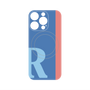 プレミアムパネル with MagSafe［ オリジナル - initial color line - R blue ］