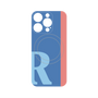 プレミアムパネル with MagSafe［ オリジナル - initial color line - R blue ］