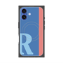 プレミアムパネル with MagSafe［ オリジナル - initial color line - R blue ］