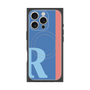 プレミアムパネル with MagSafe［ オリジナル - initial color line - R blue ］