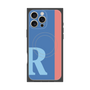 プレミアムパネル with MagSafe［ オリジナル - initial color line - R blue ］
