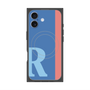 プレミアムパネル with MagSafe［ オリジナル - initial color line - R blue ］