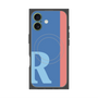 プレミアムパネル with MagSafe［ オリジナル - initial color line - R blue ］