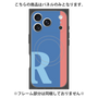 プレミアムパネル with MagSafe［ オリジナル - initial color line - R blue ］
