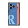 プレミアムパネル with MagSafe［ オリジナル - initial color line - R blue ］