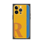 プレミアムパネル with MagSafe［ オリジナル - initial color line - R orange ］