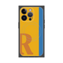 プレミアムパネル with MagSafe［ オリジナル - initial color line - R orange ］